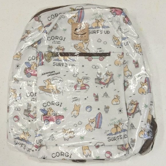 Waterproof Corgi Backpack Convertible Sling Bag main image 6